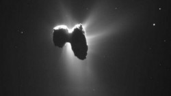 Captan impresionante imagen del cometa 67P