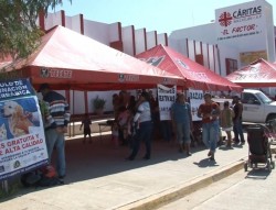 Cáritas Mazatlán realizó jornadas asistenciales en Jardines del Valle