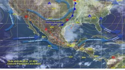 Sinaloa con temperatura máxima superior a los  40 grados