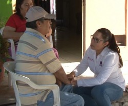 Melina Elenes, candidata a Diputada del PAS y Movimiento ciudadano, impulsará apoyo a jóvenes y adultos mayores.