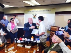 Rector de la UAS sostiene encuentro con el Candidato del PAS