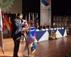 Homenaje  póstumo medalla Paul Harris a Juan Manuel Ley López