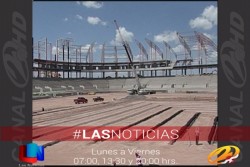 Presenta avances del 70%