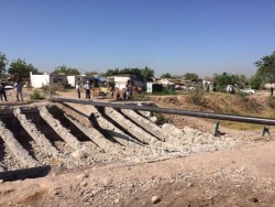 Piden se culminen los trabajos de reparación del puente en Hacienda Alameda