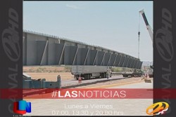 Construyen puente en Carretera Internacional