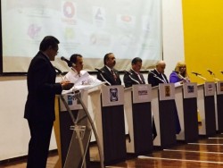 Ausentes 3 de los 8 candidatos en el encuentro organizado por la Intercamaral