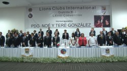 Leones del Distrito B-3 inauguran convención en Mazatlán