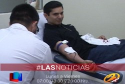 Realizaron campaña de donación de sangre