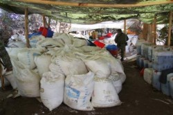 Asegura el Ejército 4 laboratorios clandestinos
