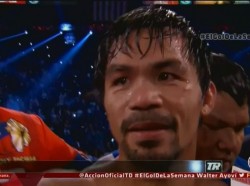 Pacquiao arrasa en votaciones para el Senado