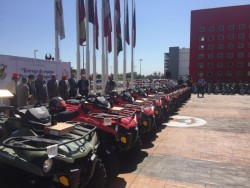 Entrega la UAS equipo a personal de seguridad