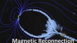 Interacción de campos magnéticos de Sol y Tierra