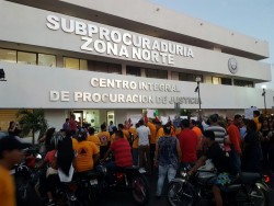 Exigen justicia en el caso del voluntario de proteccion civil