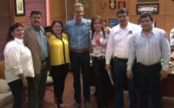 Candidatos asisten a reunión con el Alcalde de Mazatlán.
