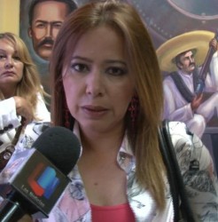 Satisfecha de la reunión con el Alcalde, la Candidata Alma Barraza