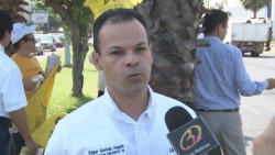 Buscará Edgar Gaxiola subsidio al transporte para estudiantes
