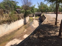 Arroyo del piojo con olor fétido