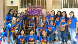 Reciclan diversos materiales estudiantes de enfermería.
