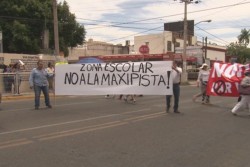 Exigen señalamientos viales frente a primaria en avenida Obregón