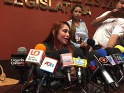Firme postura de votar a favor del desafuero de Diputada Sánchez
