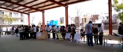 Participan estudiantes de secundaria en expociencias.