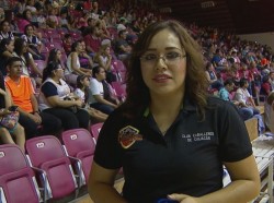 Cindy Bernal de Caballeros al Tri de Basquetbol