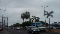 Baja presión ocasiona cielo nublado en Mazatlán.