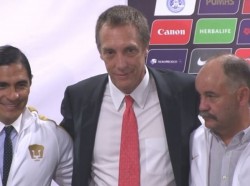 Juan Francisco Palencia es presentado como DT de Pumas