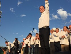 Cierra campaña Quirino Ordaz Coppel.