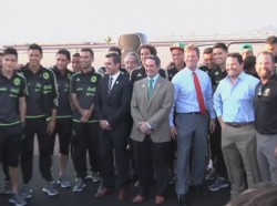 Llega el Tri a Phoenix para el primer juego