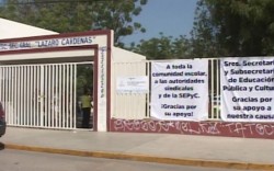 ¡Ya les pagaron! a maestros de la Secundaria "Gral. Lázaro Cárdenas".