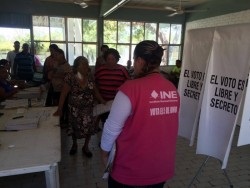Reporta buena afluencia de ciudadanos "Casilla Especial" del Conalep Mazatlán I