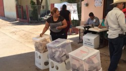 Mayor afluencia de votantes en el Distrito 09, casilla básica 0460 de Angostura
