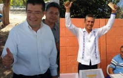Candidatos del PRI y PAN se dicen ganadores en Ahome
