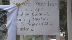 A una semana del plantón en SEPyC no hay respuesta