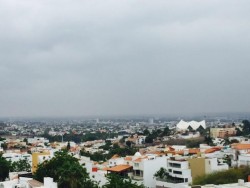 Se registra lluvia ligera en la capital sinaloense