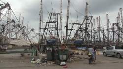 Conflicto entre organizaciones y la basura; no dejan avanzar al muelle del Parque Bonfil