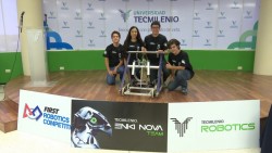 Estudiantes de preparatoria de Los Mochis ganan concurso nacional de robótica