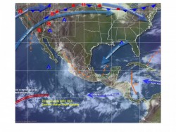 Este miércoles se prevén chubascos en Sinaloa