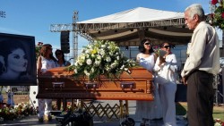 El ultimo adiós para Chayito Valdez