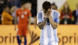 Messi dice adiós a la Selección de Argentina