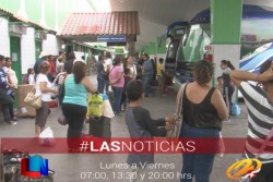 Aumenta afluencia de pasaje en la Central Camionera
