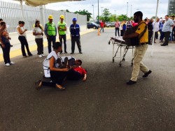 Realizan simulacro de evacuación en campus de la UAS