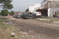 Cada vez peor la calle Bahía de Ohuira en el Nuevo Culiacán