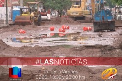 Solo encharcamientos dejó la lluvia