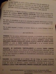 Desconoce Mario Zamora su presunta separación del PRI