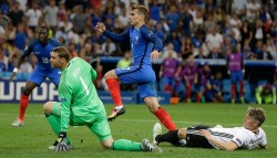 Francia a la final de la Euro, derrota 2-0 a Alemania