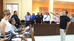 Rinde protesta nuevo  Secretario Ejecutivo del Consejo Municipal de Seguridad Pública.