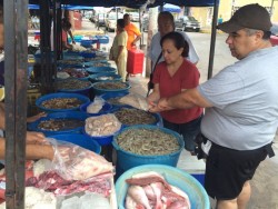 Turistas buscan mariscos frescos, las ventas incrementan para las "Changueras".