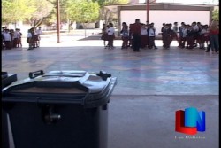 Llevarán botes para basura a escuelas y zona rural en Guaymas